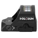Holosun HS507C-X2 Multi-Reticle Circle Dot Open Reflex Sight w/ Solar Failsafe and Shake Awake HS507C-X2