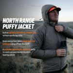 First Lite Men's North Range Puffy Jacket Conifer XL MOU3PCNXL