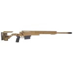 Accuracy International AXSR Folding Left Hand Rifle .300 Norma Mag Dark Earth 27" 3/4"-24 w/Brake SR30N27MLHDE