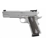 STAINLESS TARGET, Natural Stainless Finish, Adjustable Target Sights, Blackwood Grips 1911-45-S-TGT