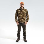 First Lite Men's 308 Wool Tracker Pant Dark Moss MBWTPDM - Additional Image 3