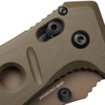 Benchmade Adamas Magnacut 63-65HRC Drop-point Serrated 3.78" Knife w/Olive Drab G10 Handle 275SFE-04 - Additional Image 3