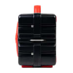 Turtlebox GameDay Series 2.0 Original Outdoor Bluetooth Speaker w/ Party Mode, Waterproof, 25hr Battery, Black/Scarlet TB-ORIG-G3-BLK-RED-RED-2 - Additional Image 1