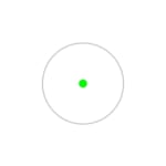 Holosun 407 Green 2MOA Dot Open Lens Solar Shake Awake 7075 Aluminum Miniature Pistol Reflex Sight HE407C-GR2-X3