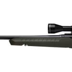 Savage Arms G4 Axis 2 XP Green LH .243 WIN 1:9.25" 5/8x24 20" Heavy Sporter Bbl Carbon Steel/Synth Matte BLK Rifle w/3-9x40 BDC Scope 33186 - Additional Image 4