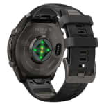 Garmin Fenix 9 Pro 47mm Carbon Gray DLC Titanium Smartwatch w/ Built-In Flashlight, AMOLED Display, Black-Pebble Gray Silicone Band 010-04336-15 - Additional Image 11