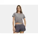 Under Armour Women's Freedom Flag Shortsleeve Castlerock Light Heather/Prime Pink Shirt 6017060-02500 - Additional Image 1