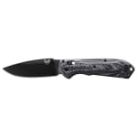 Benchmade Freek AXIS Drop-Point Black Gray Red G10 Knife 560BK-1