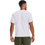 Under Armour Men's Tactical Tech Shortsleeve White Shirt 1005684-10100 - Additional Image 1