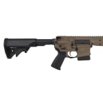 LWRCI I CDI Direct Impingement 5.56mm 16" 1/7" 1/2x28 TPI Bbl M-LOK FDE Flat Dark Earth RH CA Compliant Rifle ICDIR5CK16MLCAC