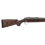 Sako 90 Varmint Laminated Stainless Steel 6.5 CM No Sights 23.7 Fluted BBL 1:8 TPI RH Std Trig 5RD Laminate / Oiled Brown J06193
