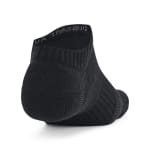Under Armour Adult Unisex TC Black/White No-Show Socks 1386317-00100 - Additional Image 2