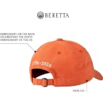 Beretta Georgia USA 250 Hat Pumpkin & Stone OSFA BGA88T15620226 - Additional Image 2