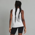 Under Armour Women's Tech Twist Sleeveless Halo Gray/White/White Shirt 1383656-01400 - Additional Image 4