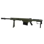 Barrett M107A1 Rifle System OD Green Cerakote Receiver Black 20' Fluted Barrel 14554 14554