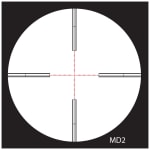 Nightforce F1 3.5-15x50 1/4 MOA High Speed Zero Stop Mildot NRF351550-BMDXMZH