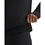 Under Armour Men's Coldgear Base 4.0 Crew Longsleeve Black/White Shirt 6005300-00100 - Additional Image 3