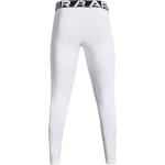 Under Armour Men's Coldgear Armour White/Black Leggings 1366075-10000 - Additional Image 2