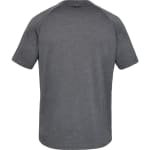 Under Armour Men's Tech 2.0 Shortsleeve Carbon Heather/Black Shirt 1326413-09000 - Additional Image 3