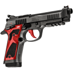 Beretta 92X Performance Carry Optic Dark Nistan Red Accents 9x19mm 4.9" Bbl SA/DA Pistol w/2 18 Mags J92XPCORD18 - Additional Image 12