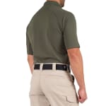 First Tactical Men's Performance Short Sleeve Polo Olive Drab Green 112509-830 - Additional Image 4