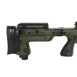 AX338 Lapua 20" Barrel, Brake, Green , Butt Spike, Quick Butt, Quick Cheek