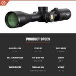Athlon Neos HMR 4-12x40mm BDC22 SFP MOA Reticle Riflescope 216028