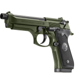 Beretta 92FS OD Green 15rd OD Green 9x19mm 4.9" Bbl SA/DA Pistol w/2 15 Mags J92F300GR15 - Additional Image 3