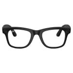 Ray-Ban Meta Wayfarer L Matte Black Clear 0RW4012-601SSB-53
