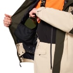 Oakley Men's Humus/New Dark Brush L Snow TNP TBT Shell Jacket FOA404736-9WS-L - Additional Image 7