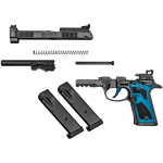 Beretta 92X Performance Carry Optic Dark Nistan Blue Accents 9x19mm 4.9" Bbl SA/DA Pistol w/2 18 Mags J92XPCOBL18 - Additional Image 8