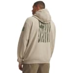 Under Armour Men's Freedom Flag Desert Sand/Marine OD Green Hoodie 6015365-29000 - Additional Image 1