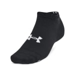 Under Armour Adult Unisex Essential Black/Castlerock Low Socks 1386239-00100 - Additional Image 4
