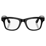 Ray-Ban Meta Wayfarer L Shiny Black Transitions Graphite Green 0RW4012-601/1M-53
