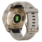 Garmin fenix 7S Sapphire Solar Cream Gold Titanium w/Light Sand Band Smartwatch 010-02539-20