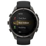 Garmin Fenix 9 Pro 47mm Carbon Gray DLC Titanium Smartwatch w/ inReach, AMOLED Display, Black-Pebble Gray Silicone Band 010-04336-10 - Additional Image 5