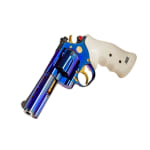 Nighthawk Korth Classic 5.25" Bbl .44 Mag Blue DLC Finish White Walnut Grips Revolver 0469