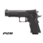 Sig Sauer P211 Full Size 9mm 5" Bull Bbl Black Handgun w/ Romeo-X SIG-LOC Optic, Ambi Controls, 1x17rd & 2x21rd Magazines 211F-9-BXR3-RXSL - Additional Image 3