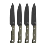 Benchmade 4 Piece Fixed Blade Black G10 Table Knife Set G10 4001