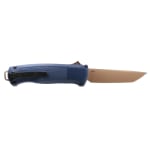 Benchmade Shootout CPM-CruWear S30V Stainless Steel 63-65HRC Tanto 3.51" Knife w/Crater Blue Grivory Handle 5370FE-09 - Additional Image 2