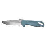 Benchmade Undercurrent Fixed Blade Sheepsfoot Depth Blue Santoprene Knife 18040S