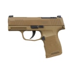 Sig Sauer P365 9mm 3.1" Bbl Striker X-Ray 3 Optic Ready Polymer Grip Coyote Pistol w/(2) 10rd Mags 365-9-CXR3P - Additional Image 4