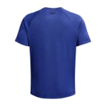 Under Armour Men's Tech Shortsleeve Royal/Black Textured Shirt 1382796-40000 - Additional Image 3