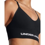 Under Armour Women's Vanish Seamless Low Bra Black/White 1384417-00100 - Additional Image 5