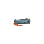 Benchmade Mini Adira AXIS Serrated Drop-Point Depth Blue Drop-Point Knife 18065S