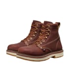 Keen American Built Liberty 90 Degree 6" WP Soft Toe Men's Bombay Brown/Gum 9 EE 1031304-9EE