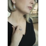 Alex Sepkus Platinum and Diamond "Celtic Spring" Earrings