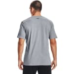 Under Armour Men's Graphic SportStyle Shortsleeve Steel Light Heather/Black Shirt 1326799-03600 - Additional Image 2