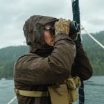 First Lite Men's Vapor Stormlight Rain Jacket Terra MOVAPTR - Additional Image 2