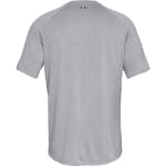 Under Armour Men's Tech 2.0 Shortsleeve Steel Light Heather/Black Shirt 1326413-03600 - Additional Image 6